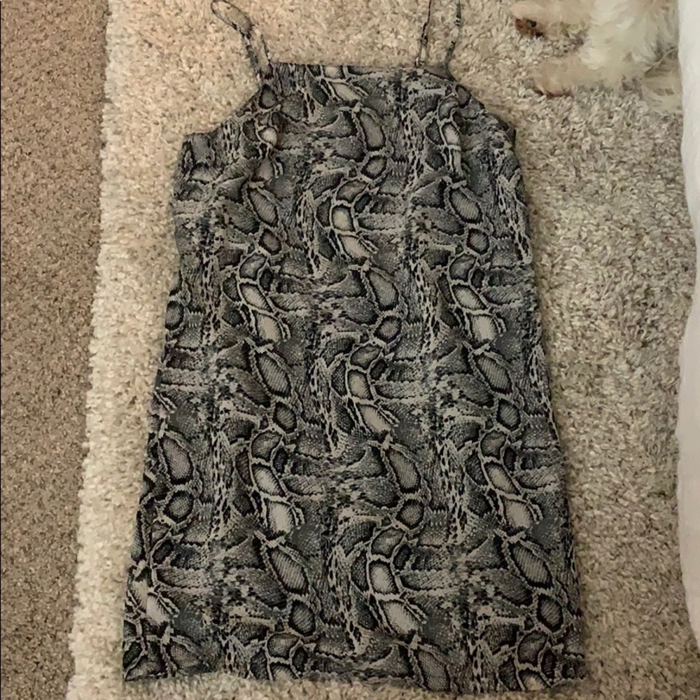 Snakeskin Dress